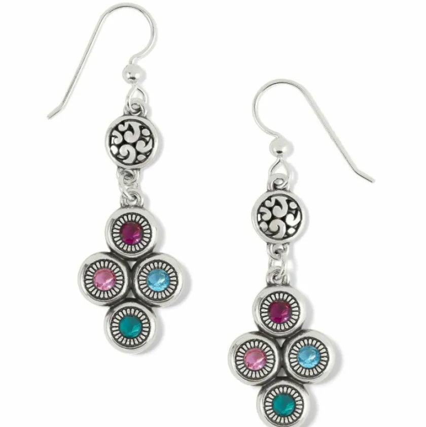 Brighton Elora Gems Dots French Wire Earrings Silver-Multi Online
