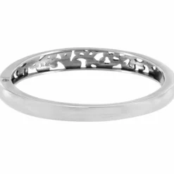 Brighton Elora Hinged Bangle Silver New