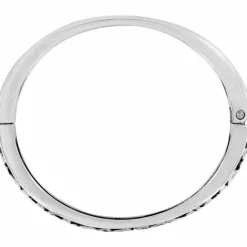 Brighton Elora Hinged Bangle Silver New