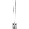 Brighton Emblem Wish Necklace Silver Sale