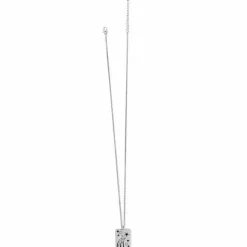 Brighton Emblem Wish Necklace Silver Sale
