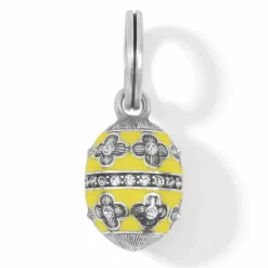 Brighton Enduring Love Egg Charm Silver-Yellow Discount