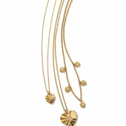 Brighton Esprit Heart Small Necklace Gold Online