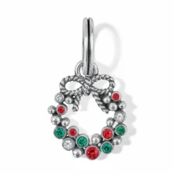 Brighton Eternal Joy Wreath Charm Silver-Multi Fashion