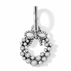 Brighton Eternal Joy Wreath Charm Silver-Multi Fashion