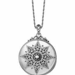 Brighton Etoile Convertible Locket Necklace Silver Outlet