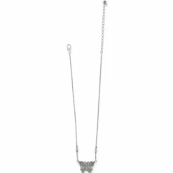 Brighton Everbloom Flutter Pendant Necklace Silver Clearance