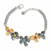 Brighton Everbloom Jardin Garland Bracelet Silver-Gold Outlet