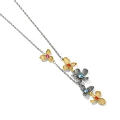 Brighton Everbloom Jardin Y Necklace Silver-Gold Hot
