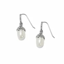 Brighton Everbloom Pearl Drop French Wire Earrings Outlet