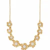 Brighton Everbloom Pearl Necklace Gold-Pearl Clearance