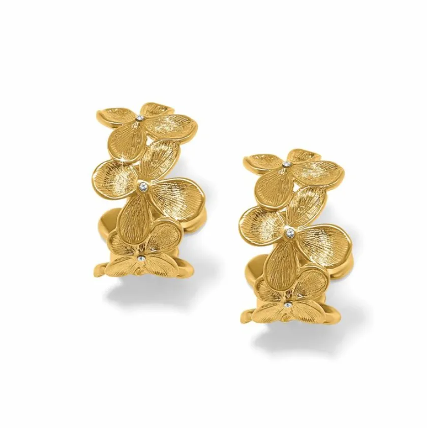 Brighton Everbloom Petal Hoop Earrings Discount