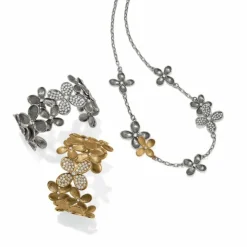 Brighton Everbloom Petals Cuff Bracelet Hot