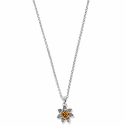 Brighton Everbloom Sunflower Necklace Fashion