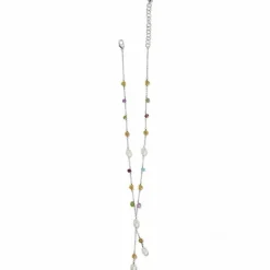 Brighton Eye Candy Pearl Short Necklace Silver-Pearl New