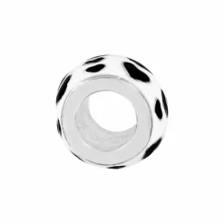 Brighton Fashionista Black Hearts Bead Silver-Multi Fashion