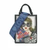 Brighton Fashionista Cover Girl Mini Tote Multi Discount
