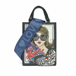 Brighton Fashionista Cover Girl Mini Tote Multi Discount