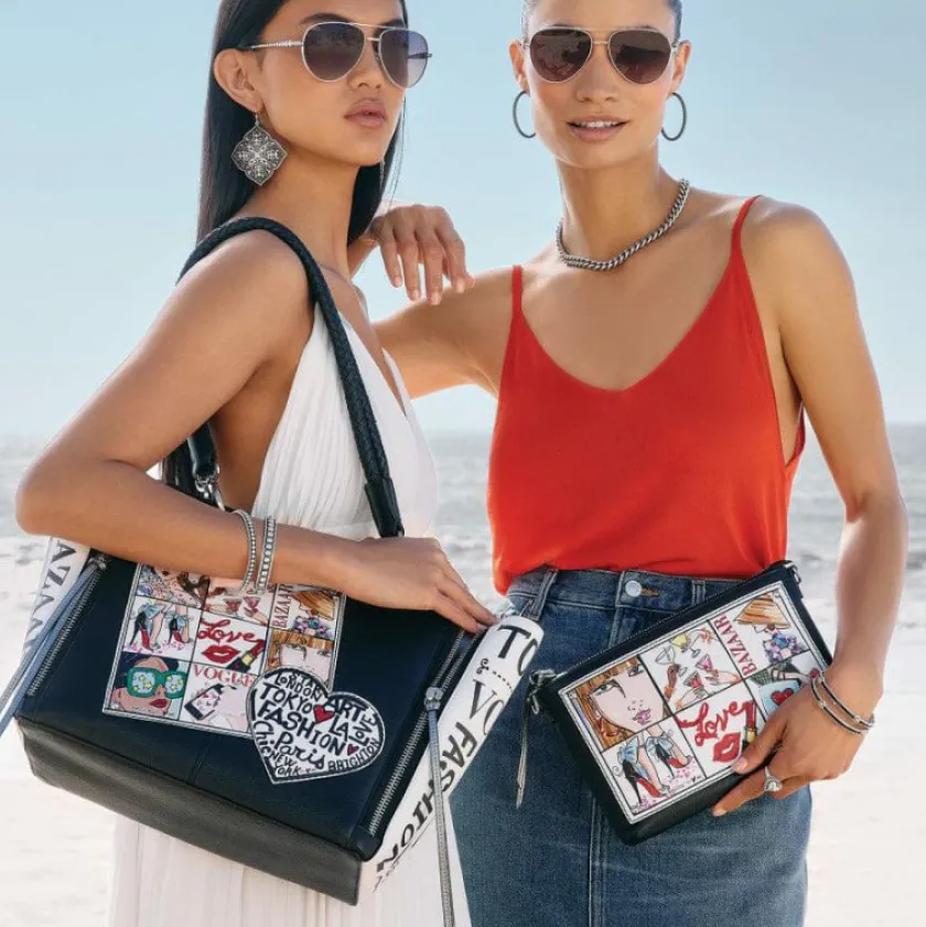 Brighton Fashionista Cover Girls Tote Multi Discount