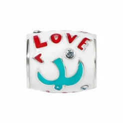 Brighton Fashionista Love Bead Silver-Multi Clearance