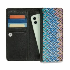 Brighton Fashionista Moody Blue Large Wallet Multi Discount