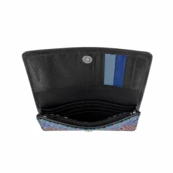 Brighton Fashionista Moody Blue Large Wallet Multi Discount