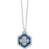 Brighton Fashionista Shine On Necklace Silver-Blue Outlet
