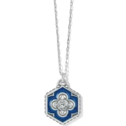 Brighton Fashionista Shine On Necklace Silver-Blue Outlet