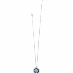 Brighton Fashionista Shine On Necklace Silver-Blue Outlet