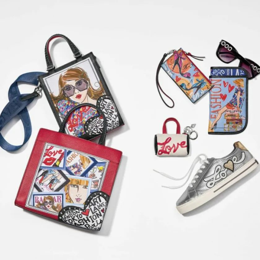 Brighton Fasthionista Cover Girls Small Tote Multi Fashion