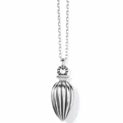Brighton Ferrara Amphora Long Necklace Silver Best