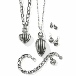 Brighton Ferrara Amphora Post Drop Earrings Silver Online
