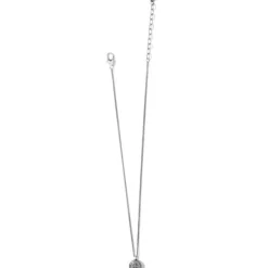 Brighton Ferrara Disc Petite Necklace Silver Hot