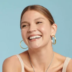 Brighton Ferrara Entrata Medium Hoop Earrings Outlet