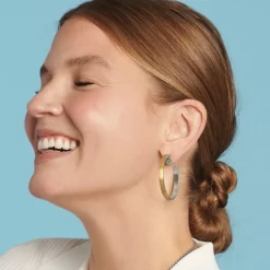 Brighton Ferrara Entrata Medium Hoop Earrings Outlet