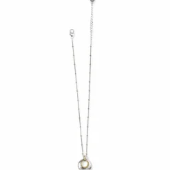 Brighton Ferrara Entrata Petite Necklace Silver-Gold Best