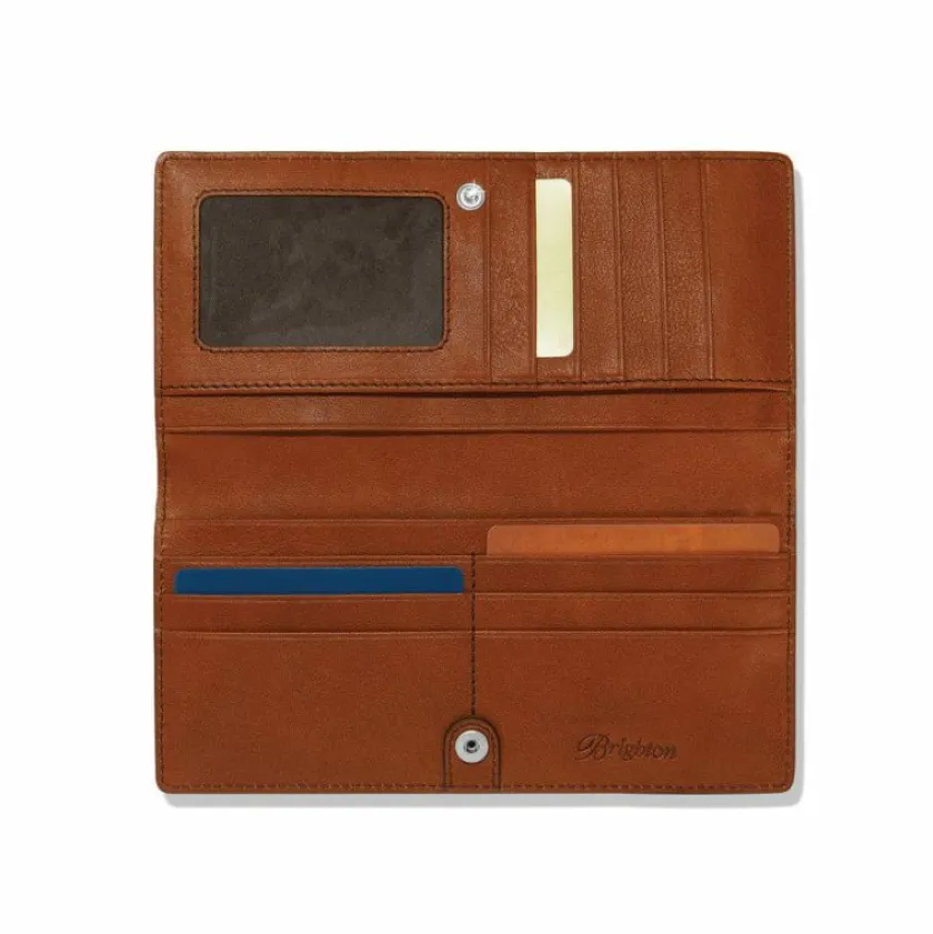 Brighton Ferrara La Bellezza Slim Folio Wallet New