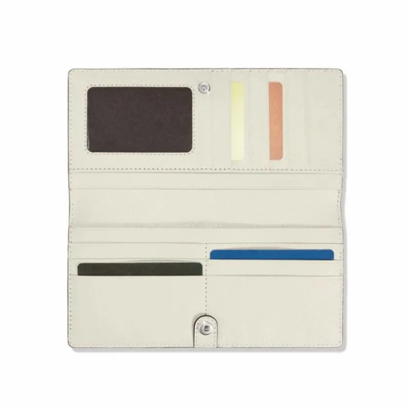 Brighton Ferrara La Bellezza Slim Folio Wallet New