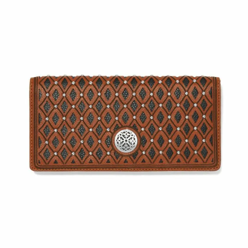 Brighton Ferrara La Bellezza Slim Folio Wallet New