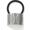 Brighton Ferrara Ponytail Holder Silver Sale