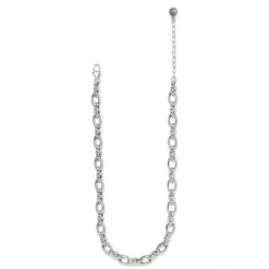 Brighton Ferrara Siena Chain Necklace Silver Sale