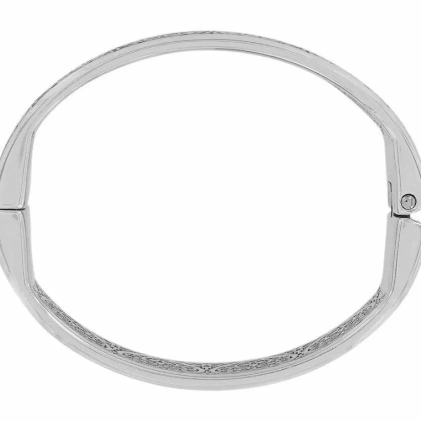Brighton Ferrara Thin Hinged Bangle Silver Online