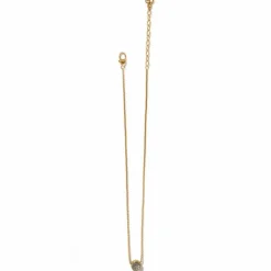 Brighton Ferrara Two Tone Luce Mini Pendant Necklace Silver-Gold Clearance