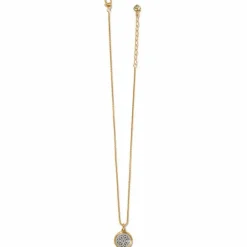 Brighton Ferrara Two Tone Luce Short Necklace Silver-Gold Hot