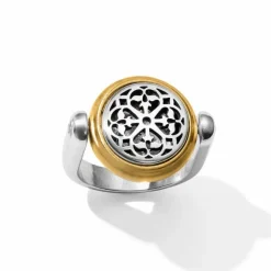 Brighton Ferrara Two Tone Reversible Ring Silver-Gold Outlet