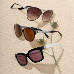 Brighton Ferrara Two Tone Sunglasses Black-White Online