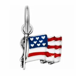 Brighton Flag of Freedom Charm Necklace Multi Hot