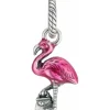 Brighton Flamingo Charm Silver-Pink Fashion