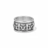 Brighton Fleur De Lis Ring Silver Outlet