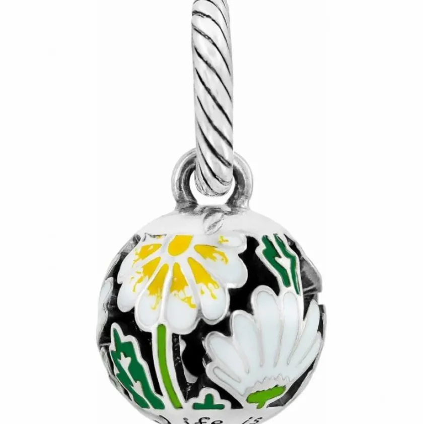 Brighton Flower Bulb Charm Silver-Multi Fashion